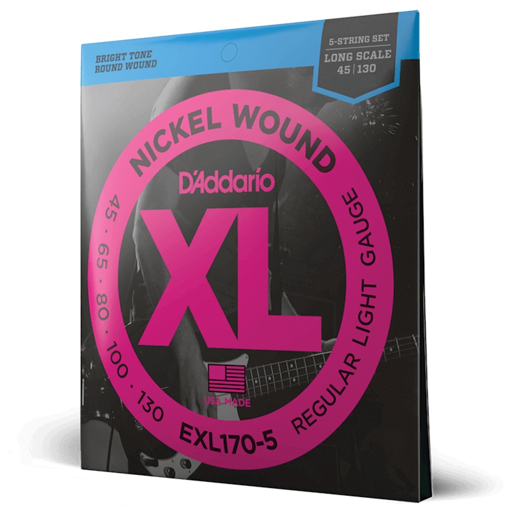 Corda Baix D'ADDARIO EXL170 (45-130) 5 CORDES