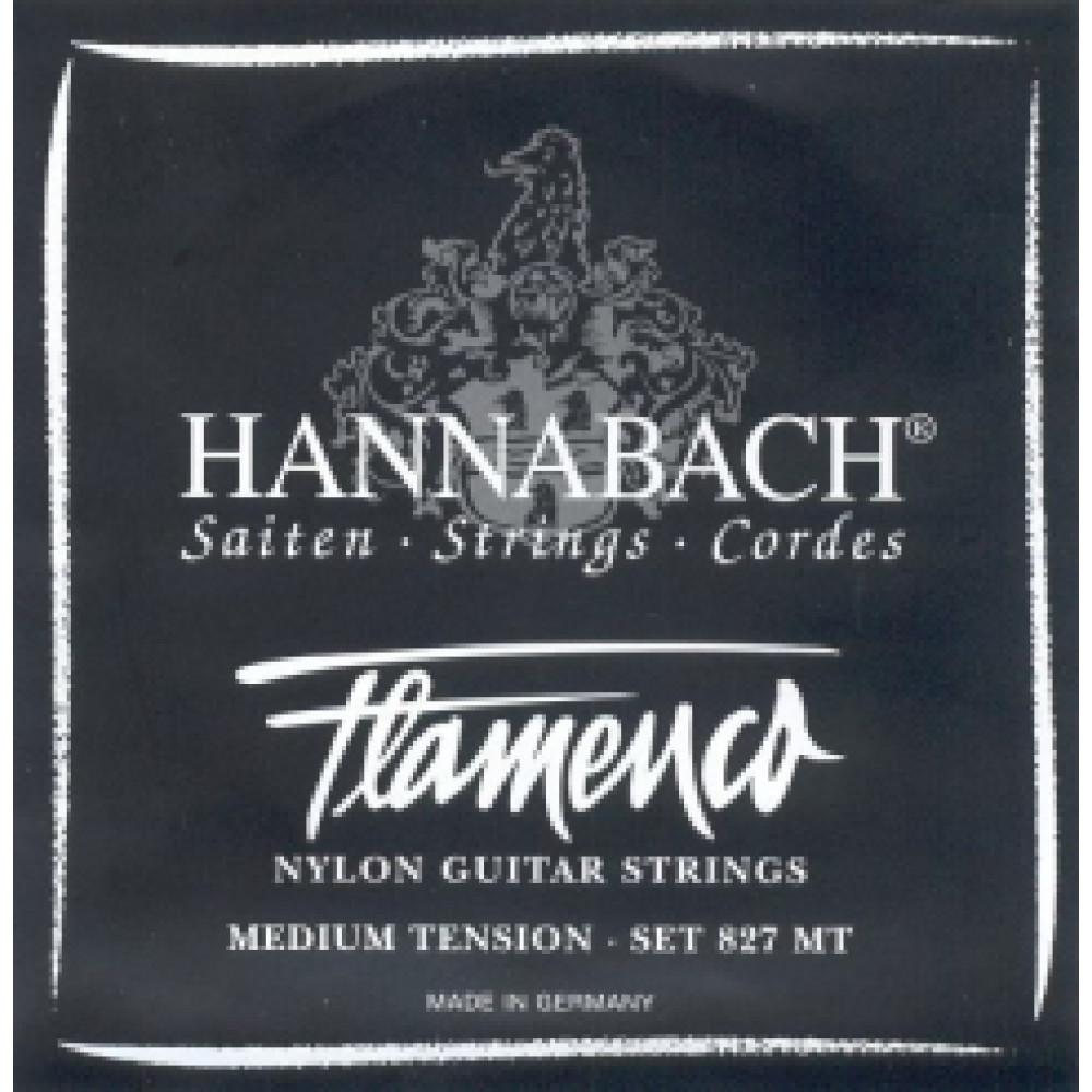 Corda Flamenca HANNABACH NEGRA 827-MT