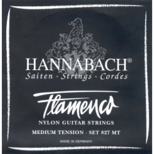 [3801447] Corda Flamenca HANNABACH NEGRA 827-MT