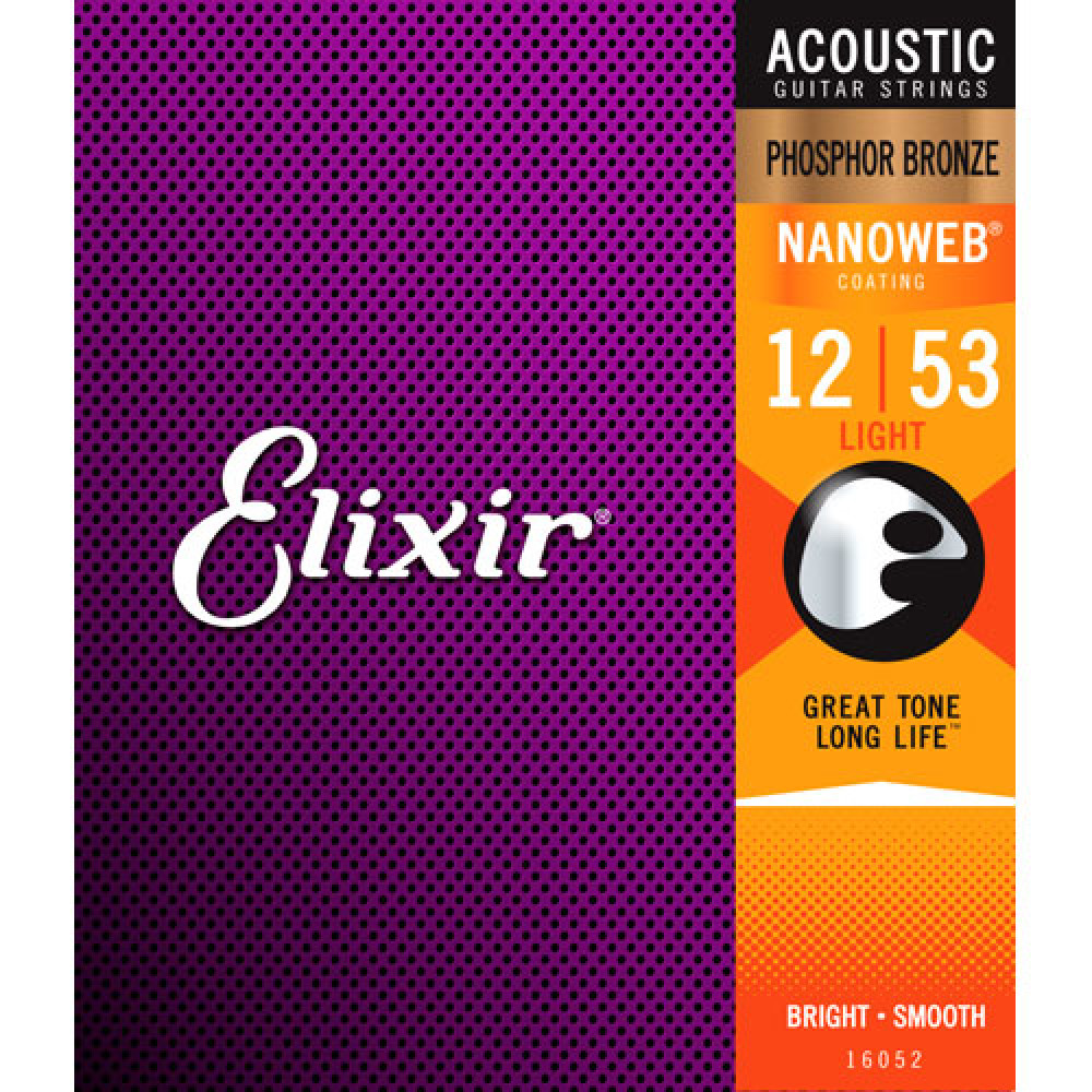 Corda Acústica ELIXIR JOC PHOSPHOR BRONZE 16052 (12/53)