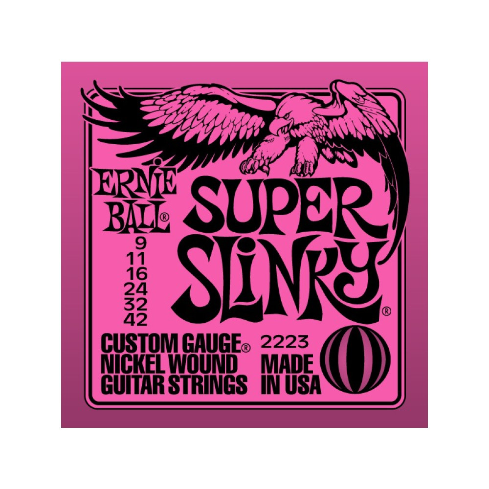 Corda Elèctrica ERNIE BALL JOC SUPER SLINKY (9-42)