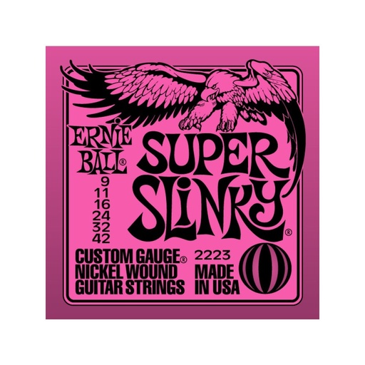 [3802502] Corda Elèctrica ERNIE BALL JOC SUPER SLINKY (9-42)