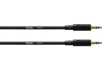 Cable Minijack CORDIAL estéreo 1,5 m
