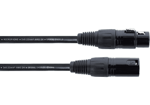 [ECLEM3FM] Cable de micrófono CORDIAL XLR de 3 m