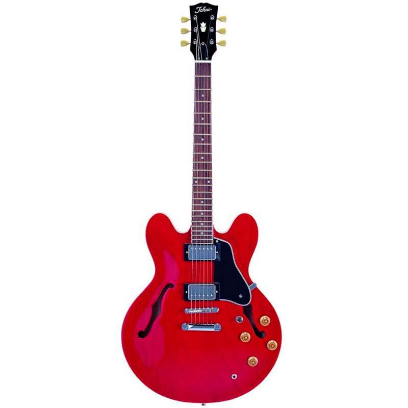 Guitarra Elèctrica TOKAI 335 TRANSLUCENT RED UES86-SR