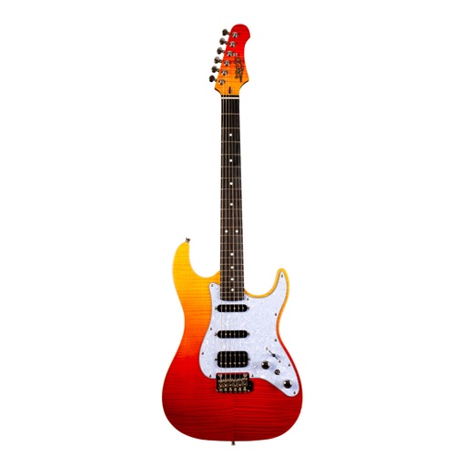 [5307034] Guitarra Eléctrica Jet JS600-TRS-HSS Transparent Red