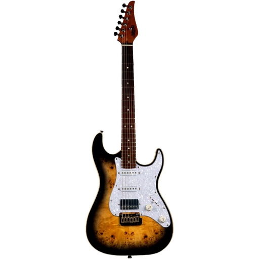 [5307040] Guitarra Eléctrica Jet JS450-QTBR Transparent Brown