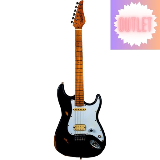 [ES001450] Guitarra Eléctrica Jet JS800-RELIC-BK Negro Relic