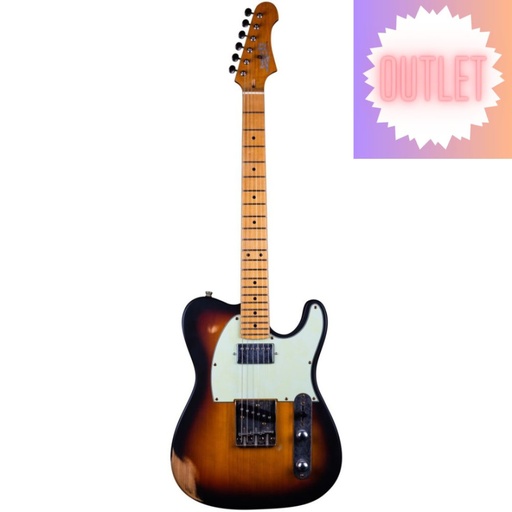 [ES001451] Guitarra Eléctrica Jet JT350-RELIC-SB Sunburst Relic