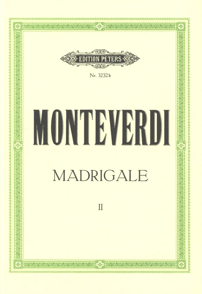 MONTEVERDI.C. - MADRIGALE II