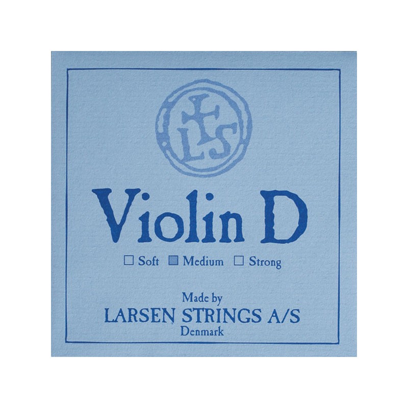 Corda Violí LARSEN ORIGINAL MEDIUM 3a Re Plata 4/4