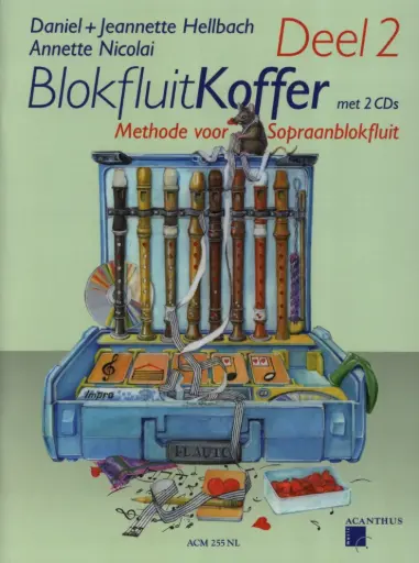 HELLBACH.D. - BLOKFLUITKOFFER 2 + 2 CD