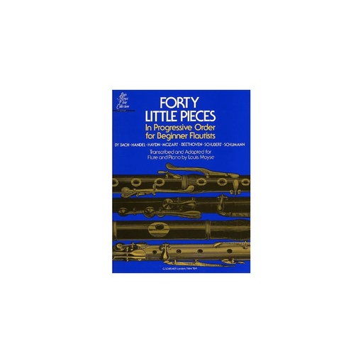 AUTORS VARIS - 40 FORTY LITTLE PIECES (MOYSE)