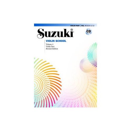 SUZUKI.S. - VIOLIN SCHOOL - VIOLIN PART 4 + CD