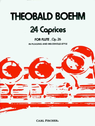 BOEHM.T. - 24 Caprices Op 26 pour flute seule