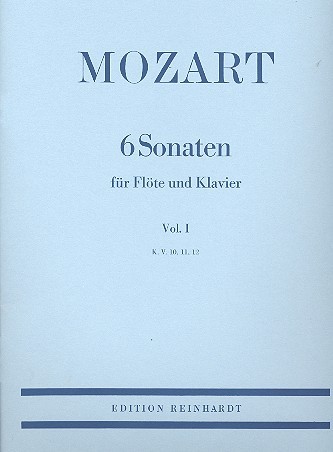 MOZART.W.A. - 6 SONATES FLAUTA I - KV 10-12
