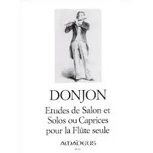 DONJON.F. - ETUDES DE SALON ET SOLOS OU CAPRICES