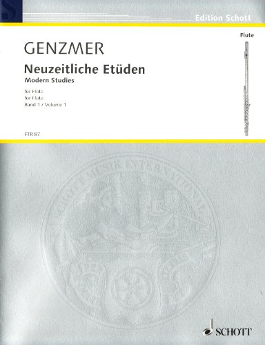 GENZMER.H. - NEUZEITLICHE ETUDEN BAND 1