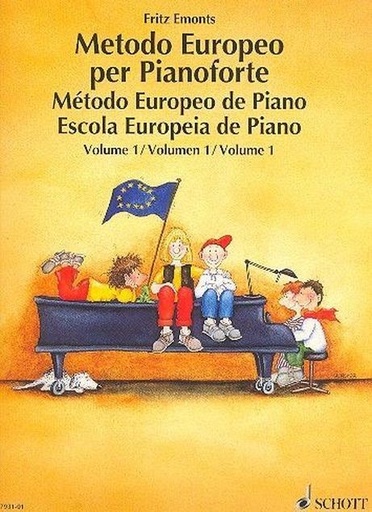 EMONTS.F. - METODO EUROPEO DE PIANO 1