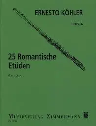 KOHLER.E. - 25 ROMANTISCHE ETUDEN Op.66
