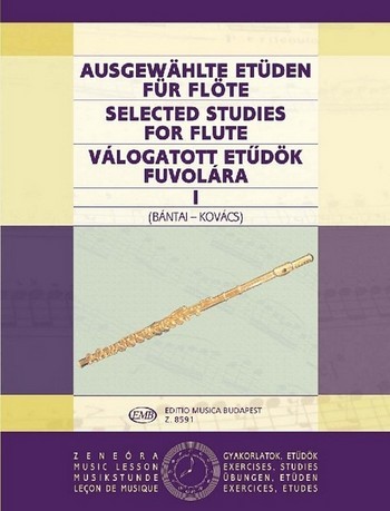 BÁNTAI-KOVÁCS - SELECTED STUDIES FOR FLUTE
