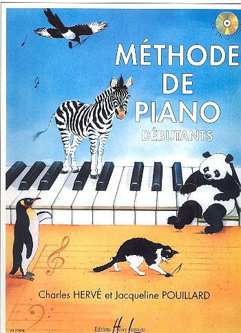 HERVE/POUILLARD - METHODE DE PIANO DEBUTANTS
