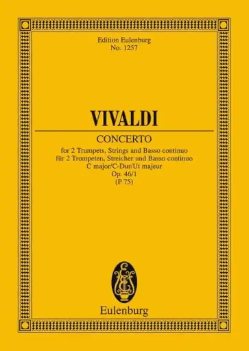 VIVALDI,A. - CONCERTO OP. 44/16 LA TEMPESTA DI MARE FMaj