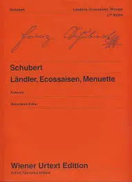 SCHUBERT.F. - LANDLER.ESCOCESAS Y MINUETOS (Ländler;ecossaisen, Menuette)
