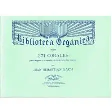 BACH.J.S. - 371 CORALES PARA ORGANO 1