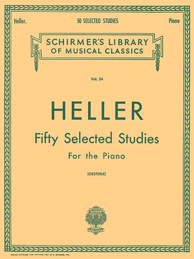 HELLER, S. - 50 Estudis Seleccionats op.45, 46, 47